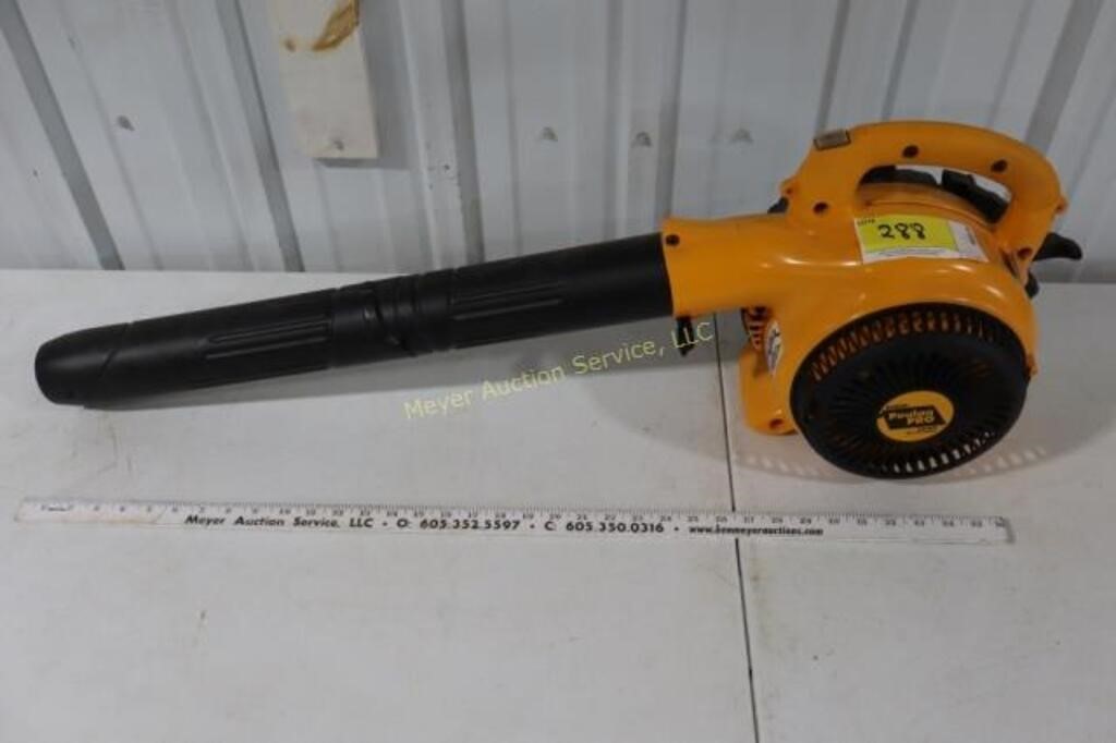 Poulan Pro gas leaf blower BVM200