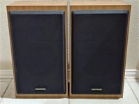 Pair of Retro Kenwood KS-H31 Stereo Speakers