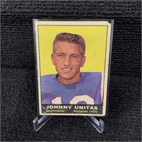 1961 Topps Johnny Unitas Football Card