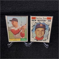 1961 Topps Ken Boyer Baseball Card