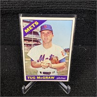 1966 Topps Tug Mcgraw Baseball Card