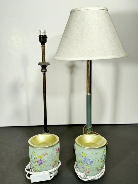 Candlestick Lamps and Wax Warmers