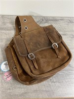 Leather Weaver saddle bags
