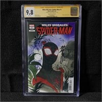 CGC 9.8 Miles Morales Spider-Man #1 Momoko Sig