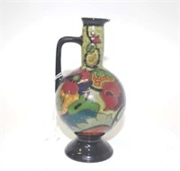 Gouda ceramic flask form vase