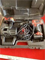 Teeno 12 Volt Drill w/ Skillsaw Batteries &