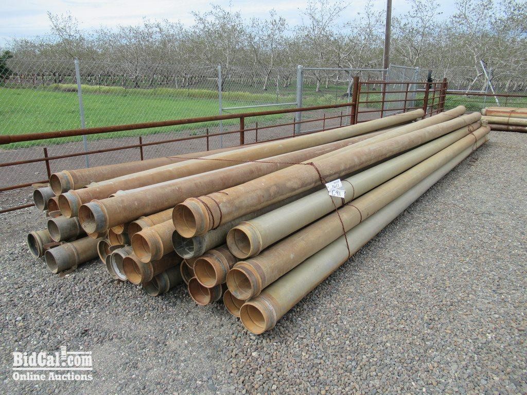 Assorted 8" Irrigation Pipe