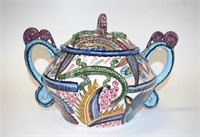 South Africa Ardmore ceramic lidded tureen