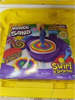Kinetic sand swirl n suprise