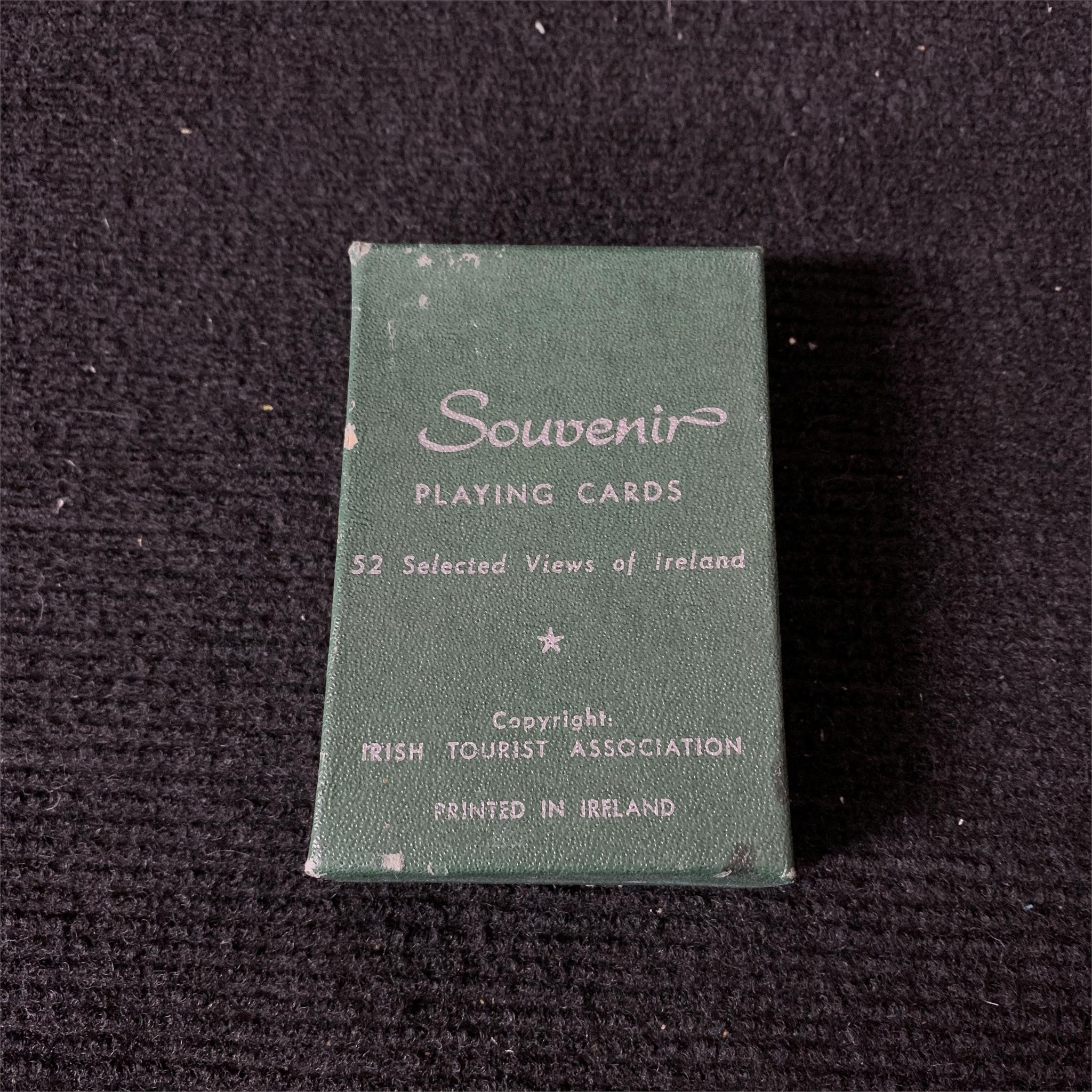 Vintage Ireland Souvenir Playing Cards