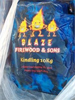 Approx 35 x 10kg Bags Kindling