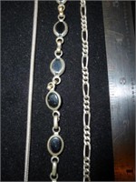 3pc Sterling Silver Bracelets