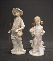 Two various Lladro figures
