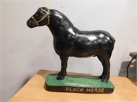 BLACK HORSE BEER CHALKWARE HORSE, ROSS BUTTLER