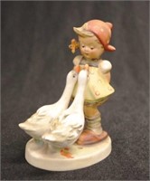 Goebel Hummel young girl with ducks figurine