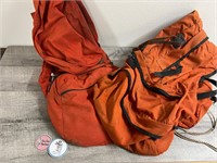 2 large canvas hunting saddle packs