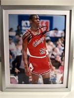 8x10 Color NBA Michael Jordan autographed photo