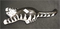 Vintage Kliban ceramic black & white cat