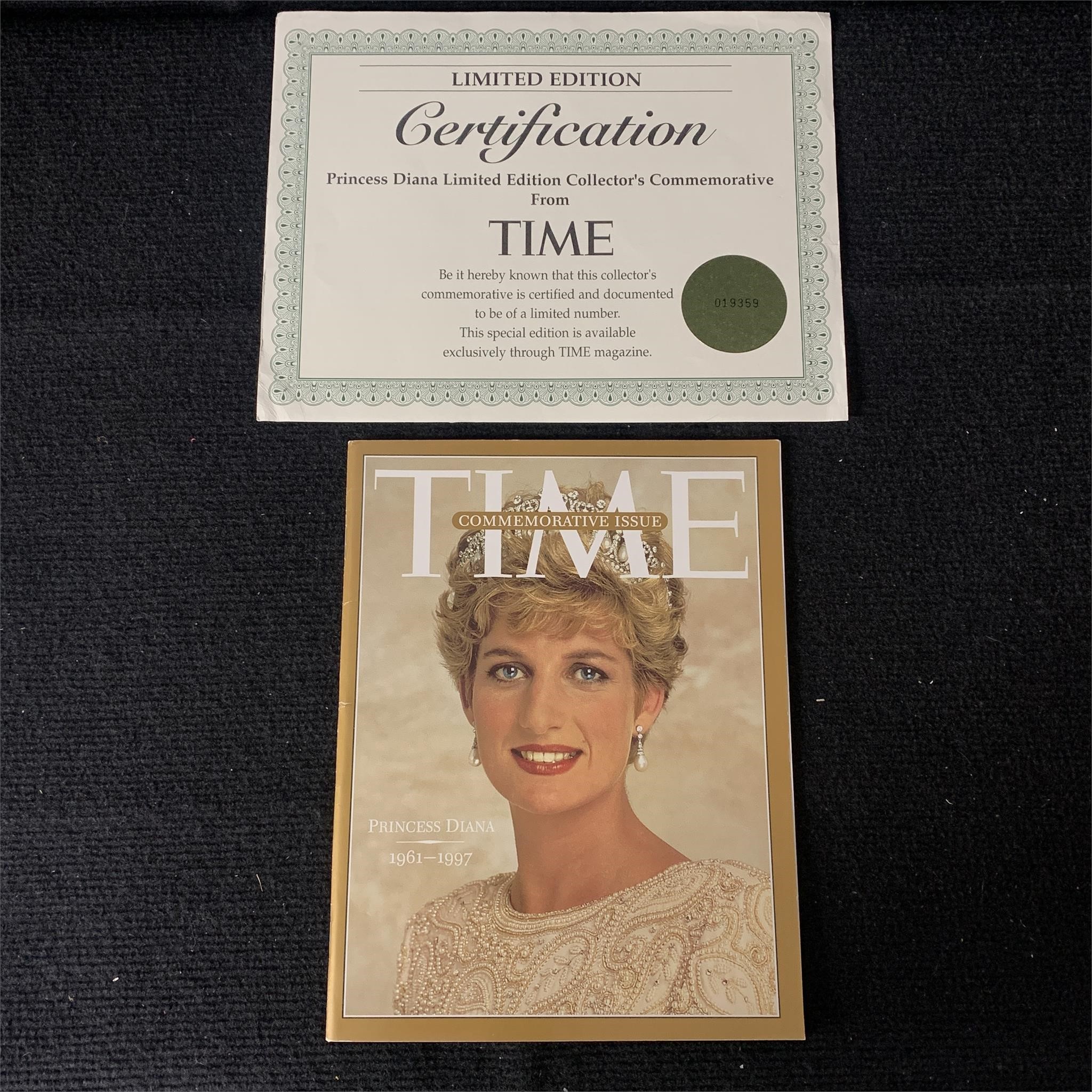 Princess Diana Time Magazine Limited Ed