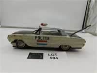 1960'S JAPAN TIN CHEVROLET POLICE CAR
