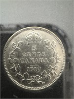 1917  .05 Canada COIN