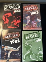 Vintage MLB schedules & Records Kessler 1980’s