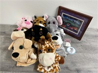Bundle of fun puppets and cute print