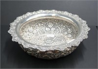 Oriental sterling silver bowl
