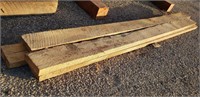 4- Pieces of Rough Sawn 2x6x8' Lumber