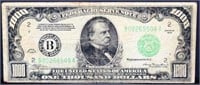 1934 Federal Reserve of NY $1000 note