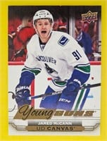 Jared McCann 2015-16 UD Young Guns Canvas Rookie