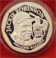 50th Anniversary Jackie Robinson Silver Proof