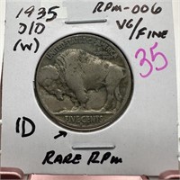 1935-D/D BUFFALO NICKEL RPM-006