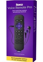 Roku Voice Remote Pro with hands free controls