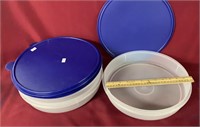 TUPPERWARE LARGE ROUND CONTAINERS - 3