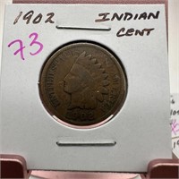 1902 INDIAN HEAD PENNY CENT