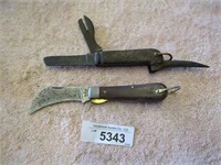 1940's British Army Clasp knife, multi tool &