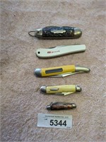 5 Vintage IMPERIAL pocket knives