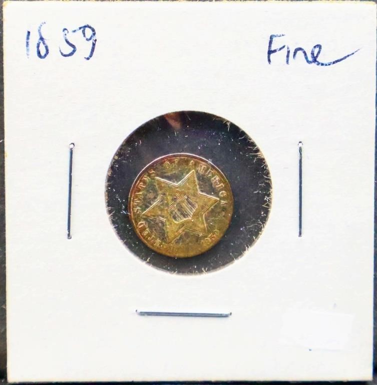 1859 trine coin