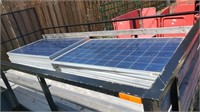 Solar panels -65"x42"x1 1/2" used