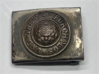 WWI German Prussian Metal Belt Buckle