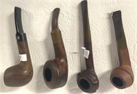 SMOKING TOBACCO PIPES FOUR TOTAL
