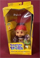 COLLECTIBLE TREASURE TROLL “POKO” NIB