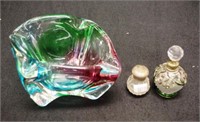 Murano glass ashtray