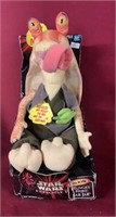 STAR WARS “HUNGRY HERO JAR JAR” TALKING DOLL. BOX