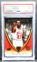 Graded mint 2008 Upper Deck Michael Jordan card