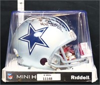 Autograph Randy White Dallas mini helmet w/ COA