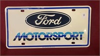 METAL LICENSE PLATE 12W x 6H