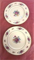 LENOX ROSE J-300 LUNCH PLATE 8” - TWO TOTAL