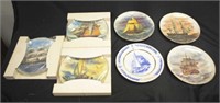 Six 'Ships that Made Australia' collector's plates